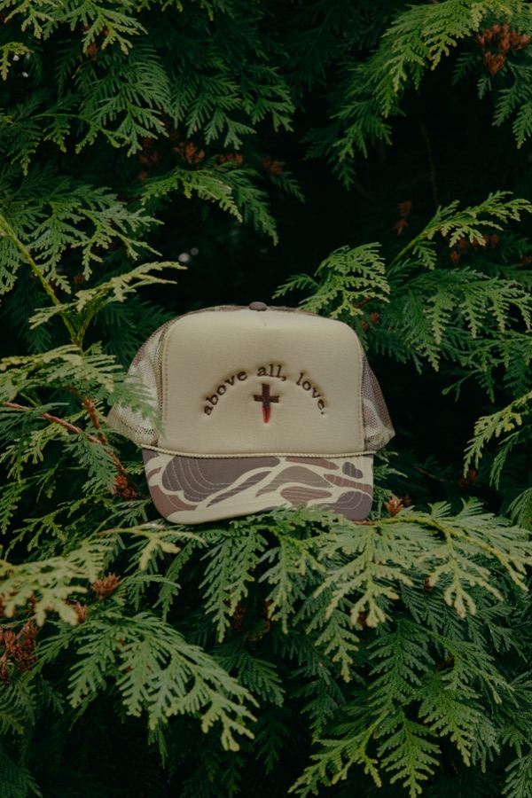 The camo trucker hat